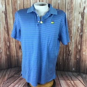 Bobby Jones Collection Masters Blue Polo Golf